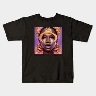 Melanin Queen Kids T-Shirt